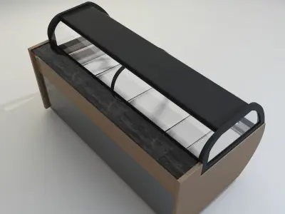 SuperMarket Freezer 3D model