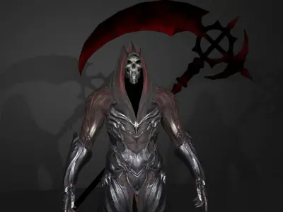 moon shadow death 3D model
