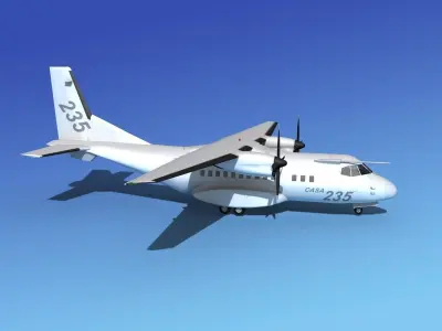 Casa CN-235 CASA 3D model