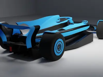 Modified F1 2023 Concept Free 3D model