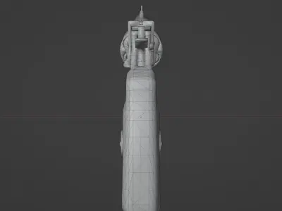 Webley 38 Mk6 Low-poly 3D model