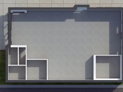 Commercial Building-001 3D model