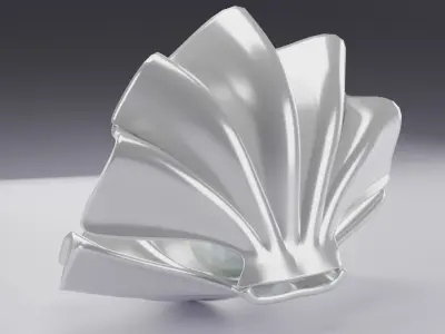 Shell and Pearl 3D model