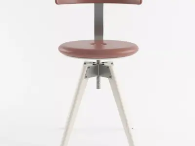A-series Stool Free 3D model