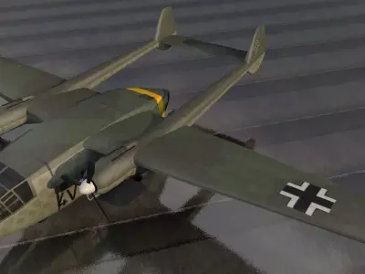 Gotha Go-244 B-1 3D model