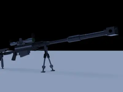 PMG Ultima Ratio Hecate II 3D model