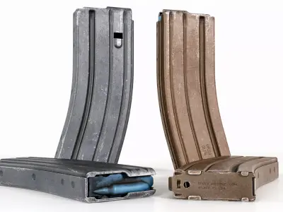 USGI EPM 30 Round M4 Magazine Free low-poly 3D model