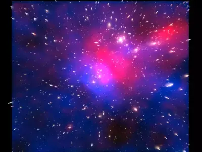 Pandoras Cluster 3D model