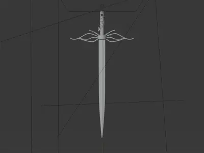 Fantasy Sword-Claymore Free 3D model