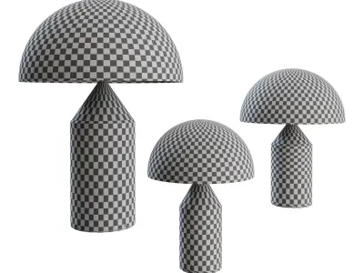 Atollo By Oluce 3D model