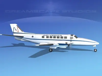 Beechcraft B99 Air Vegas 3D model