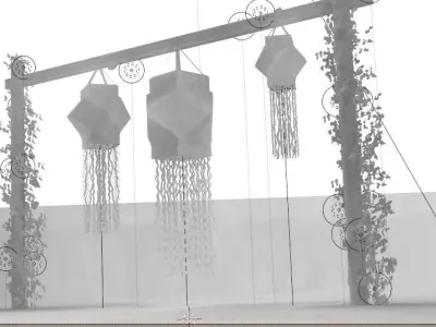 DEWALI LANTERN Free low-poly 3D model