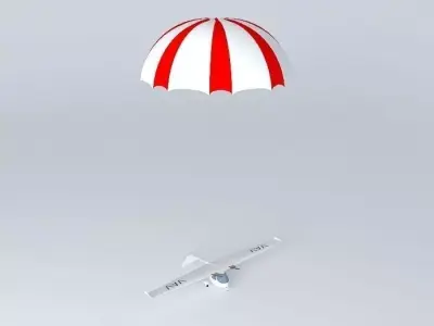 Ultraflight Lazair II  gods must be crazy II 3D model