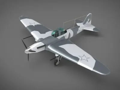 Ilyushin Il-2 Sturmovik 3D model
