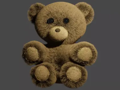 Teddy bear Free 3D model