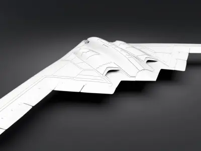 B2 Spirit Scale model 3D print model