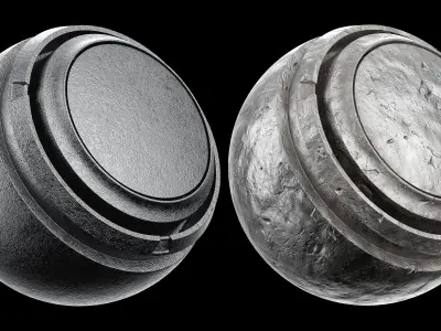 Metal Smart Materials vol 02 3D model