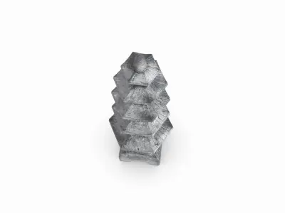 Stone Lentern 3D model