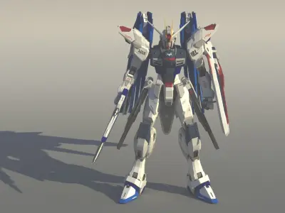 Freedom Gundam 3D model