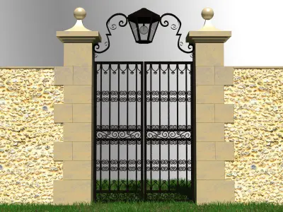 Iron Gate 3D model