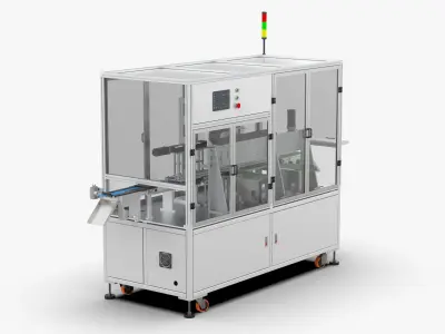 Lithium Battery Size Testing Machine 3D model