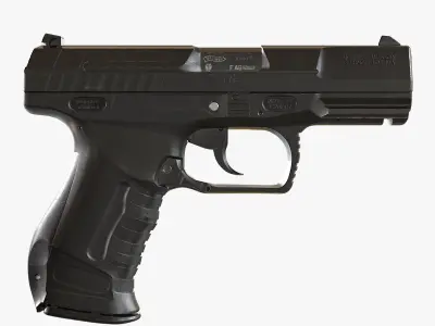 Walther Gun 3D model