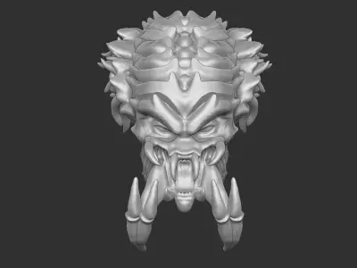 Night Recon Predator Head for NECA 3D print model