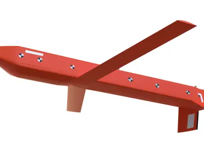 S-71 Monochrome 3D model