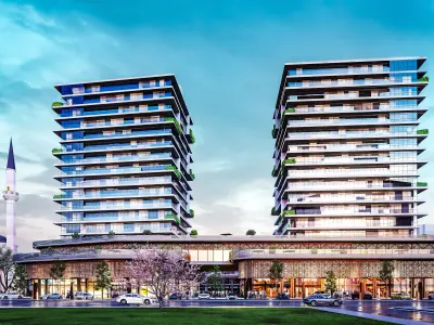 Commercial 3D Sketchup and Lumion 12 Model 3D model