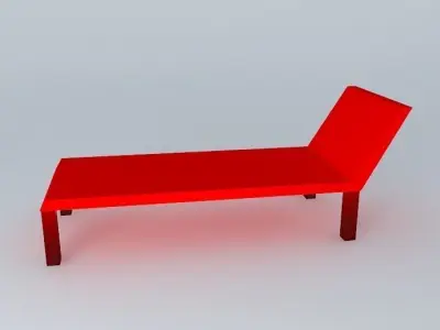 Chaise-longue lounge chair Free 3D model