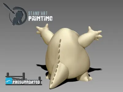 Happy Monster Free 3D model
