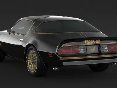 Pontiac Trans-Am 3D model
