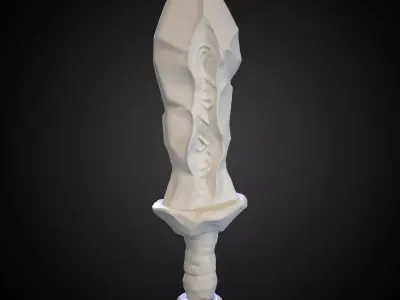 Stylized Sword 16 3D model