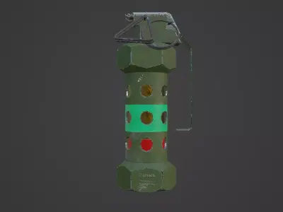 Stun grenade 3D model