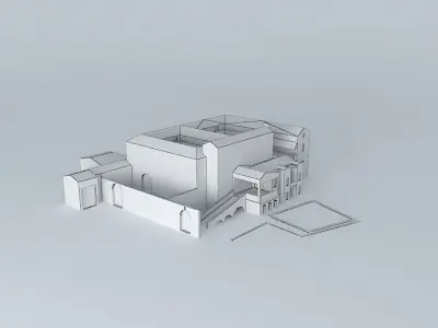 Monastery of Yuste Free 3D model