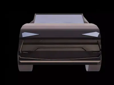 low poly car Free low-poly 3D model