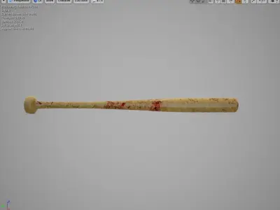 Baseball Bat Free 3D model
