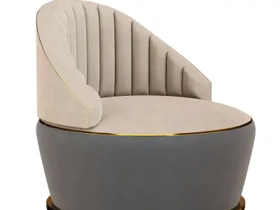 Roche Bobois Consonance armchair 3D model