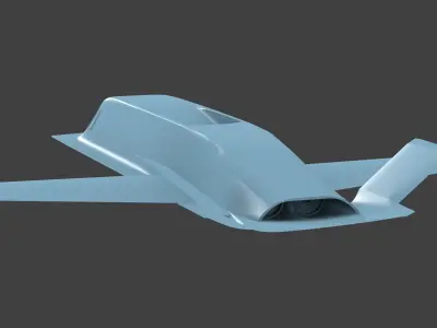 Northrop Tacit Blue 3D print model