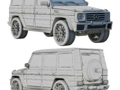 Gelendvagen 63 amg Free 3D model