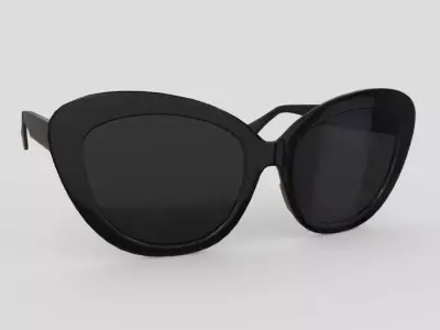 Sunglasses 5 Low-poly 3D model