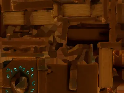 RGBForest Mage Pack  Stylized RPG Magic Props Set  Low-poly 3D model