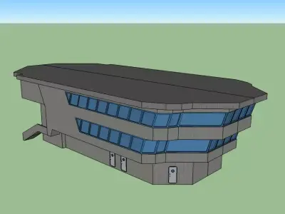 Ship cabinet 1 Free 3D model