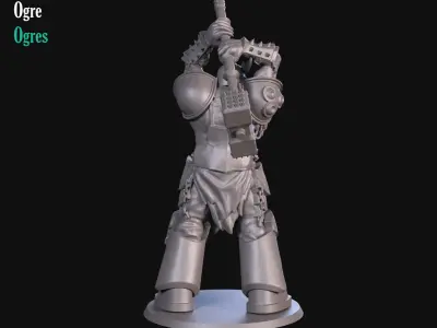 Orgres 3D print model