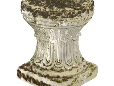 Rose Uniacke REGENCY PERIOD COTSWOLDS STONE URN 3D model
