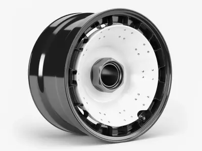 Porsche Turbofan Wheel 3D model