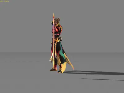 Ling Neobeast Low-poly 3D model