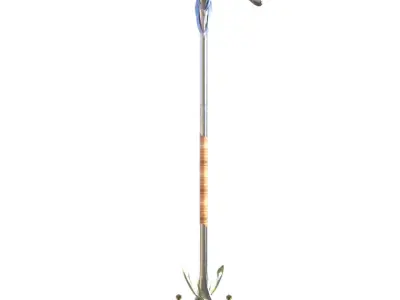 Grace of Angel Low-poly 3D model