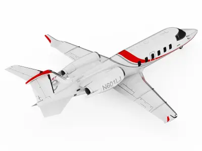 Bombardier Learjet 60 3D model