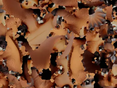 Triceratops 3D Model Pack  Stylized Dinosaurs for Game 3D model